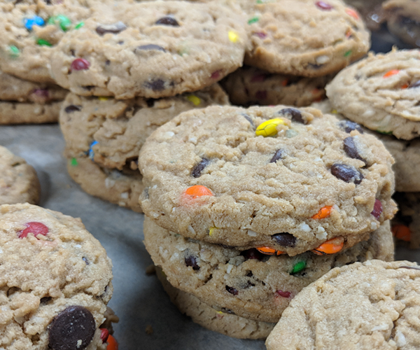 Fresh-baked cookies